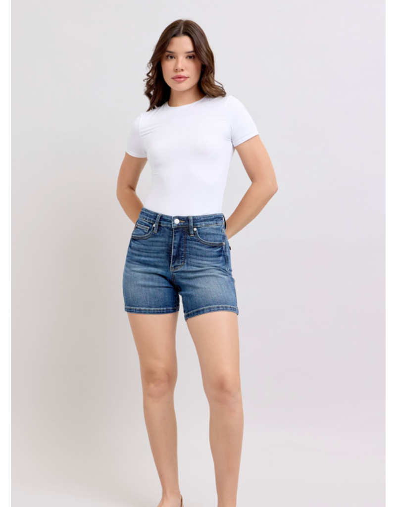 Judy Blue Judy Blue Classic Med Wash Shorts (1XL-3XL)