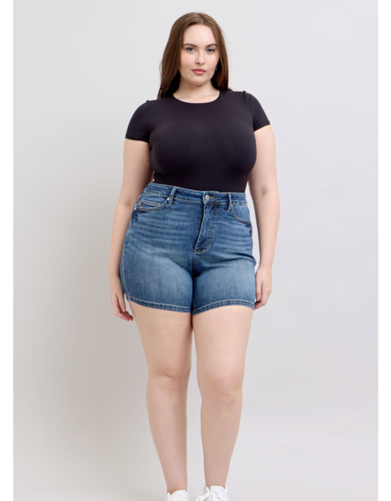 Judy Blue Judy Blue Classic Med Wash Shorts (1XL-3XL)