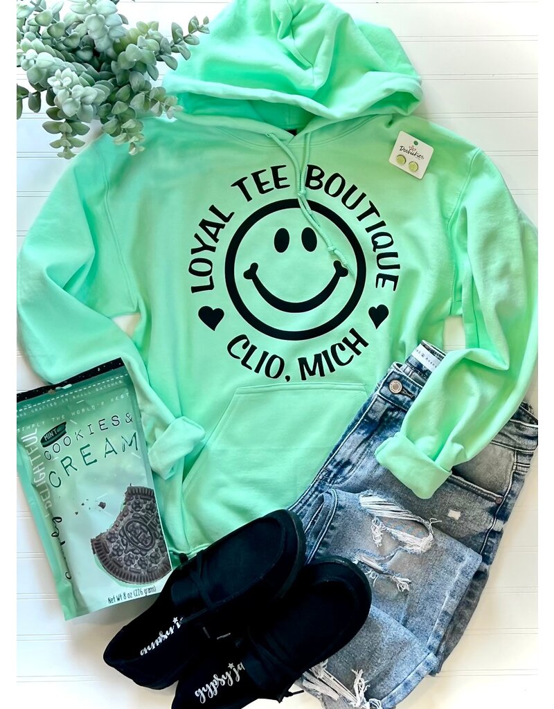 Gildan Mint Green Loyal Tee Boutique Hoodie (S-XL)