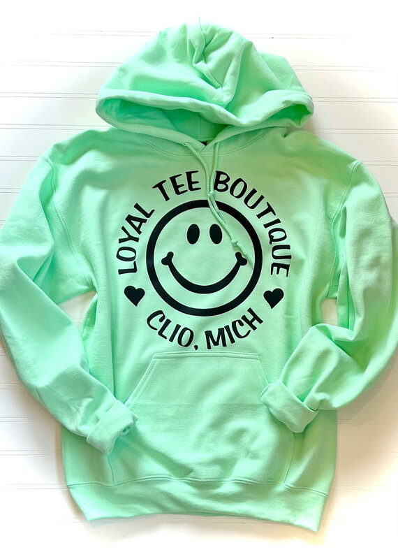 Gildan Mint Green Loyal Tee Boutique Hoodie (S-XL)