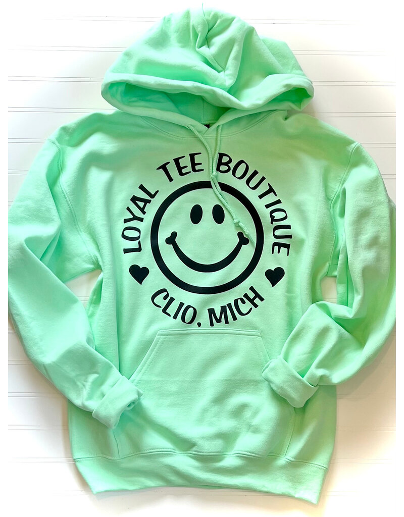 Gildan Mint Green Loyal Tee Boutique Hoodie (S-XL)