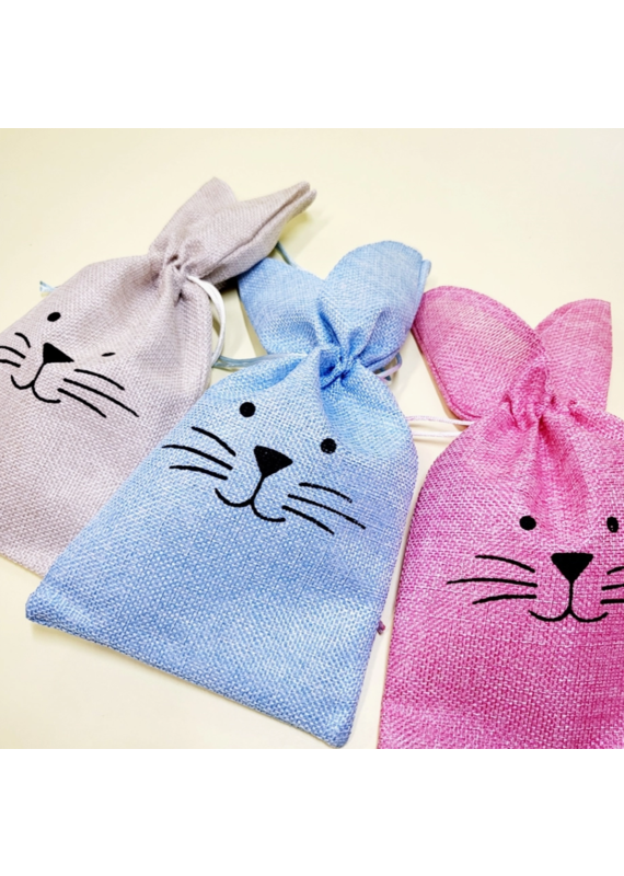 Funteze Easter Bunny Drawstring Bag