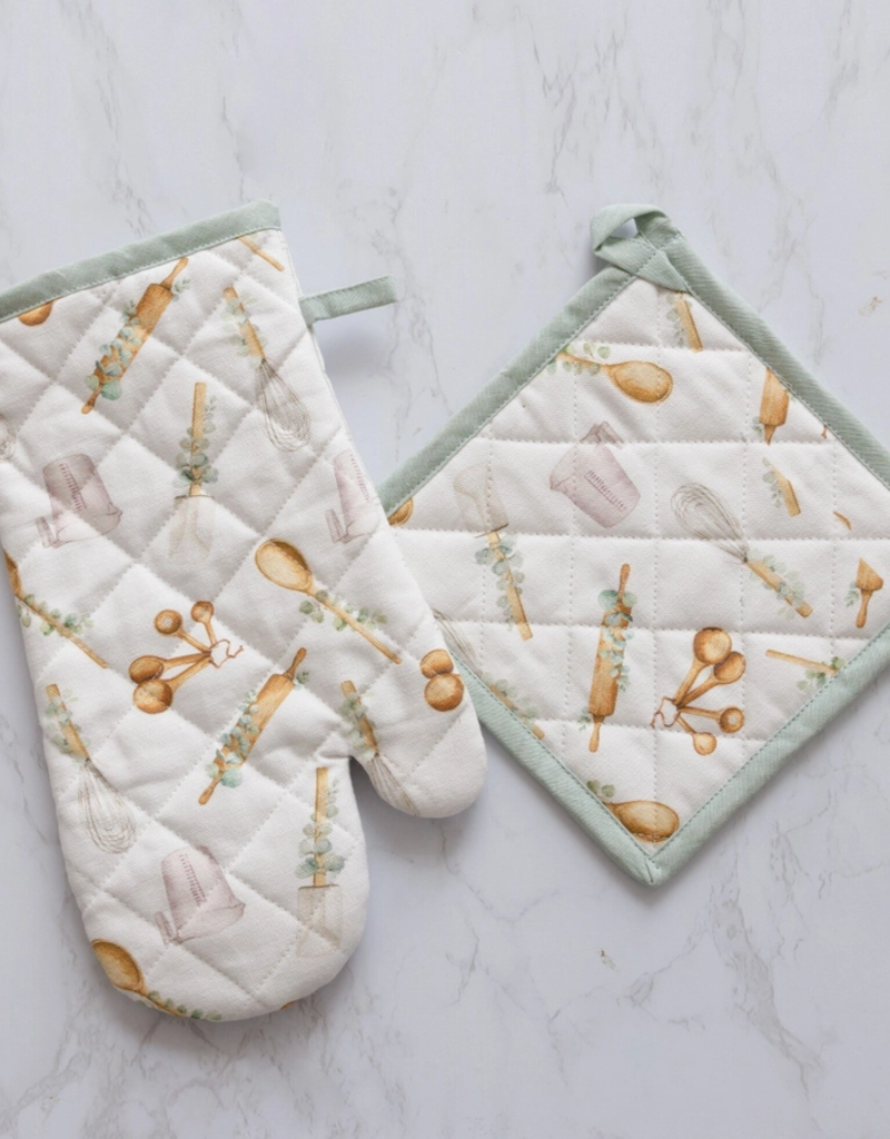 Audrey's Utensils Oven & Mitt Pot Holder *SALE*