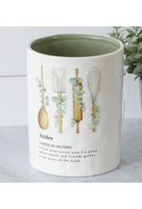 Audrey's Baking Utensils Kitchen Crock