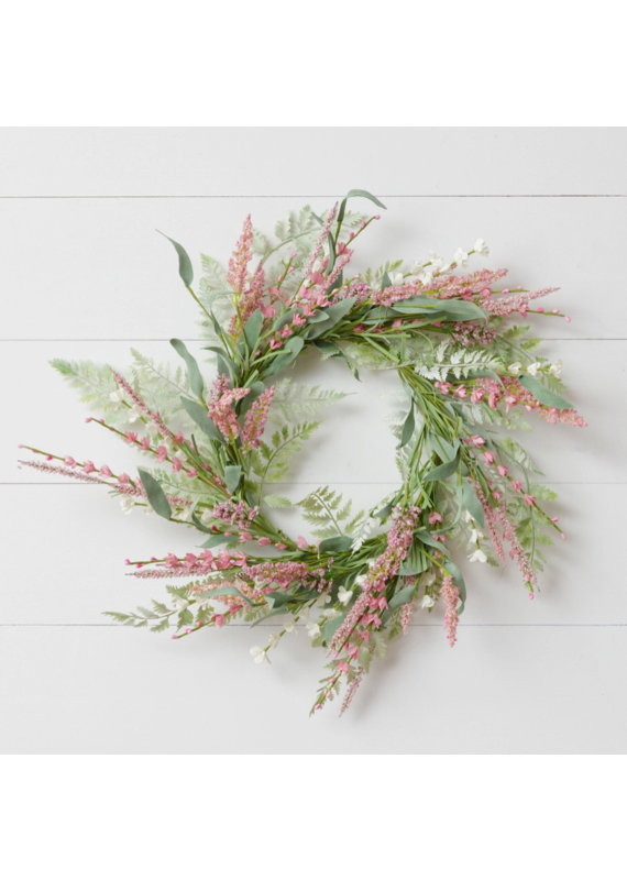 Audrey's Mauve & Pink Foliage Wreath