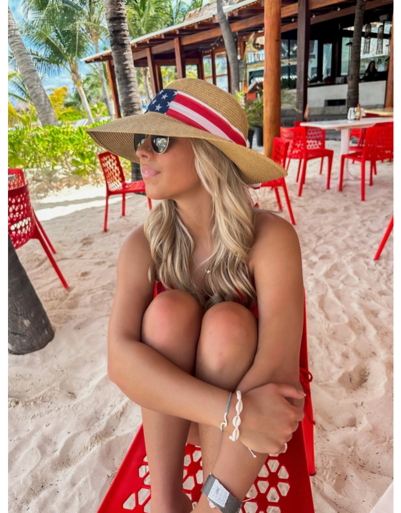 CC USA Ribbon CC Sun Hat