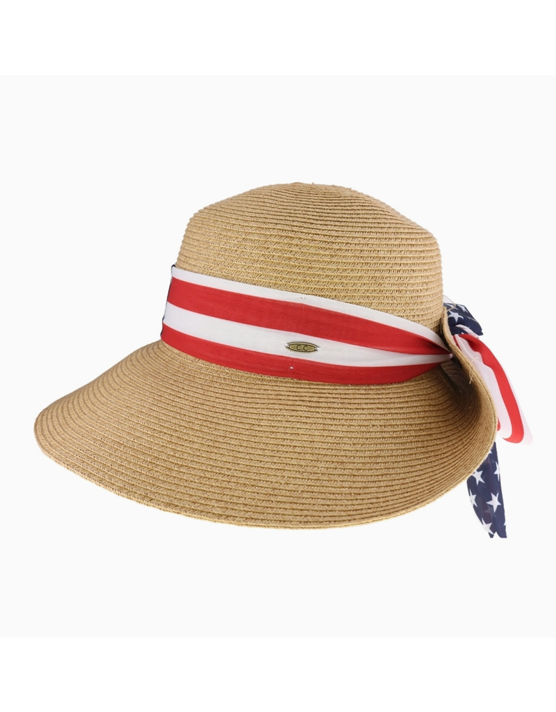 CC USA Ribbon CC Sun Hat