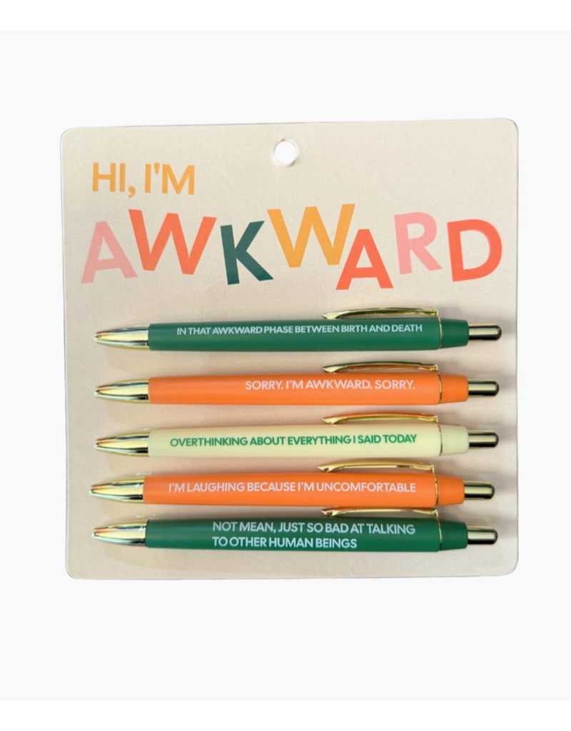 Fun Club Awkward Pen Set
