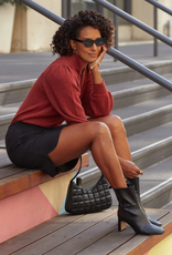 YMI Black Skort with Knit Under Short (S-XL)