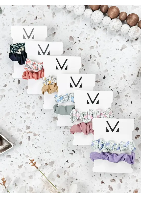 Michelle Mae MM Floral Set Scrunchies