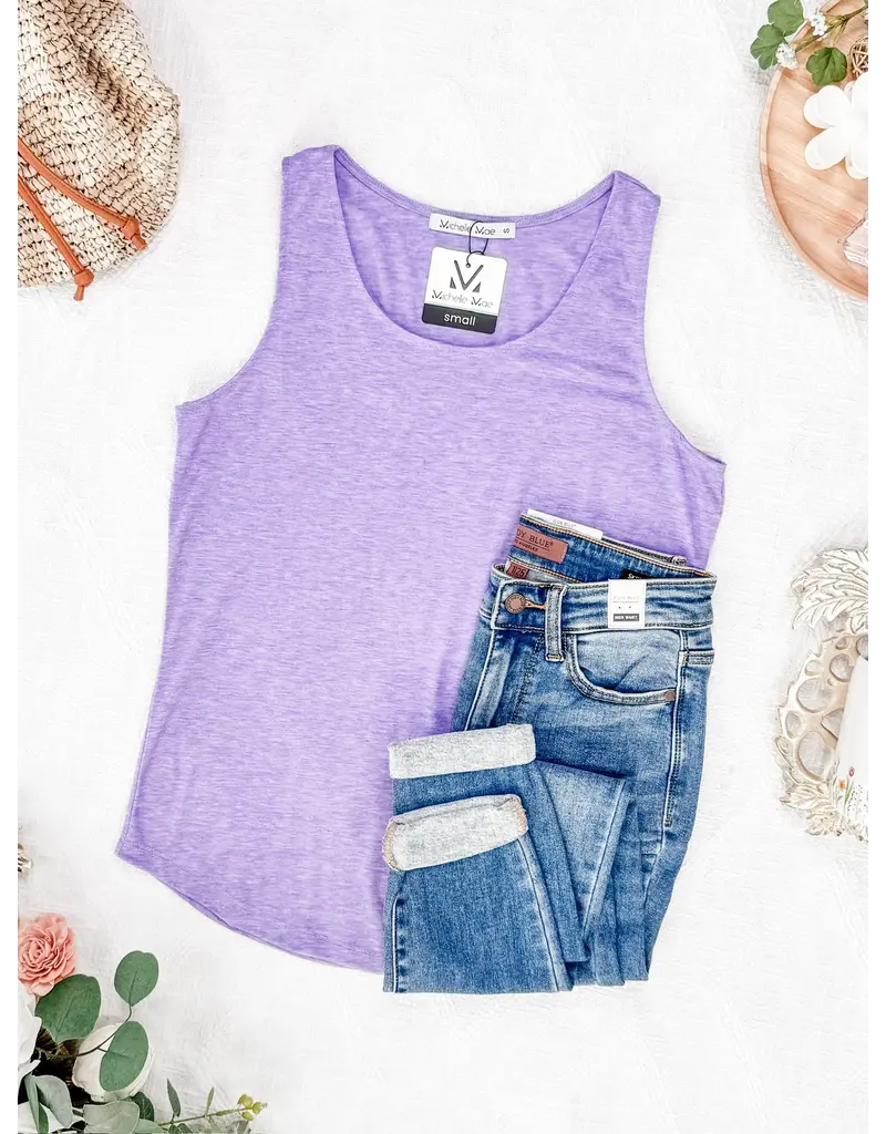 Michelle Mae MM Lavender Tiffany Tank (XS-2XL)