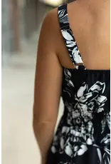 Michelle Mae MM Cassidy Black Midi Dress (S-XL)