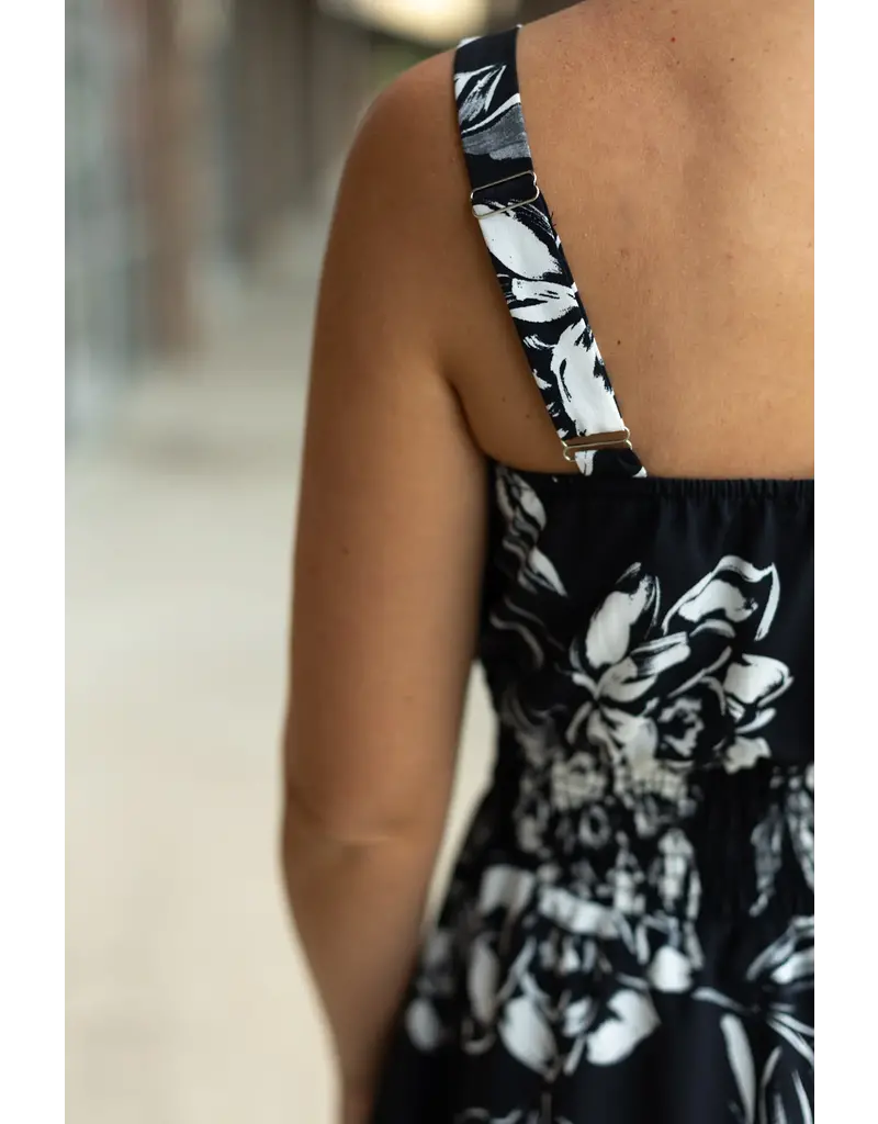 Michelle Mae MM Cassidy Black Midi Dress (S-XL)