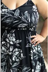 Michelle Mae MM Cassidy Black Midi Dress (S-XL)