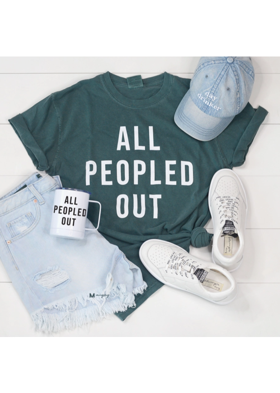 Comfort Color All Peopled Out Tee (L & XL Only)
