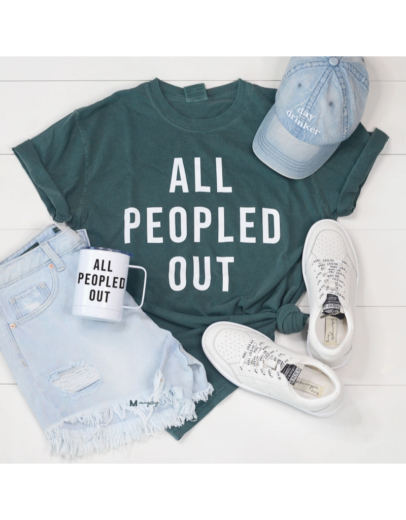 Comfort Color All Peopled Out Tee (L & XL Only)