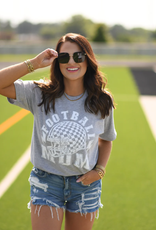 Tultex *PRE-ORDER* Football Mom Checkered Helmet Tee (S-3XL)