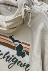 Simply Stated *IN-STOCK* Michigan Double Neck Hoodie (L & XL Only)