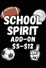 Bella Canvas SCHOOL SPIRIT *ADD-ON*