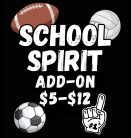 Bella Canvas SCHOOL SPIRIT *ADD-ON*