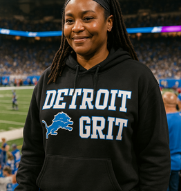Gildan *PRE-ORDER* Detroit Grit Black Hoodie (Youth/Adult)