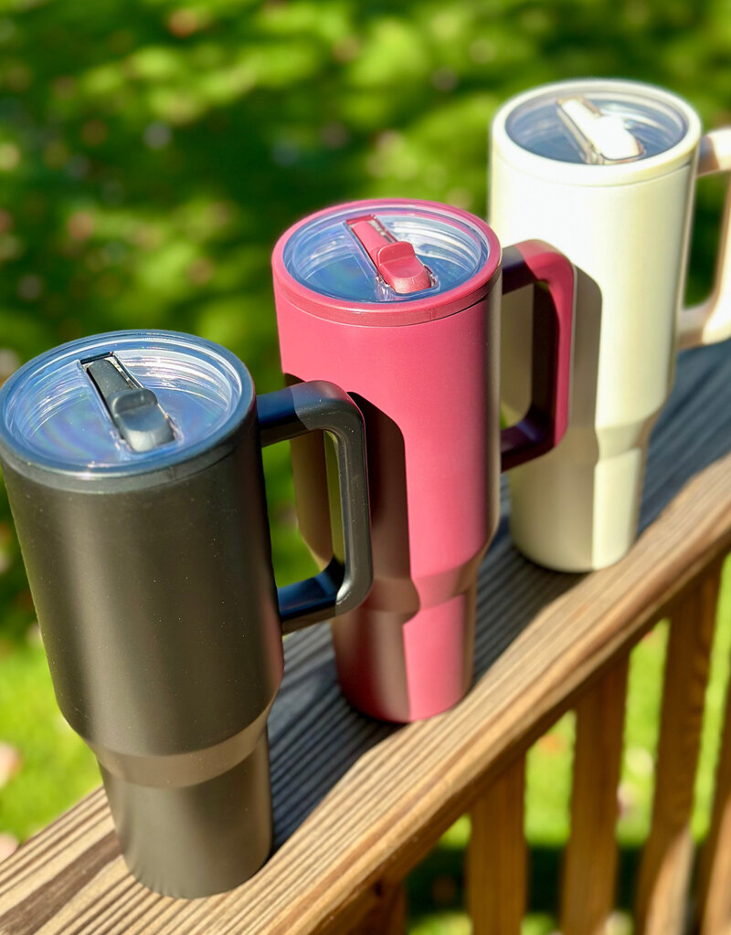 40oz Spill Free Vacuum Tumbler