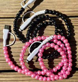 Beaded Dual Phone Chargers