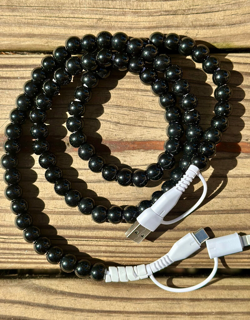 Beaded Dual Phone Chargers