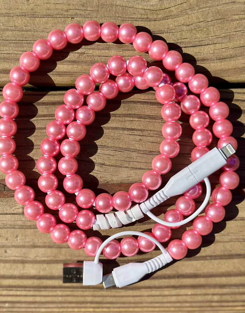 Beaded Dual Phone Chargers