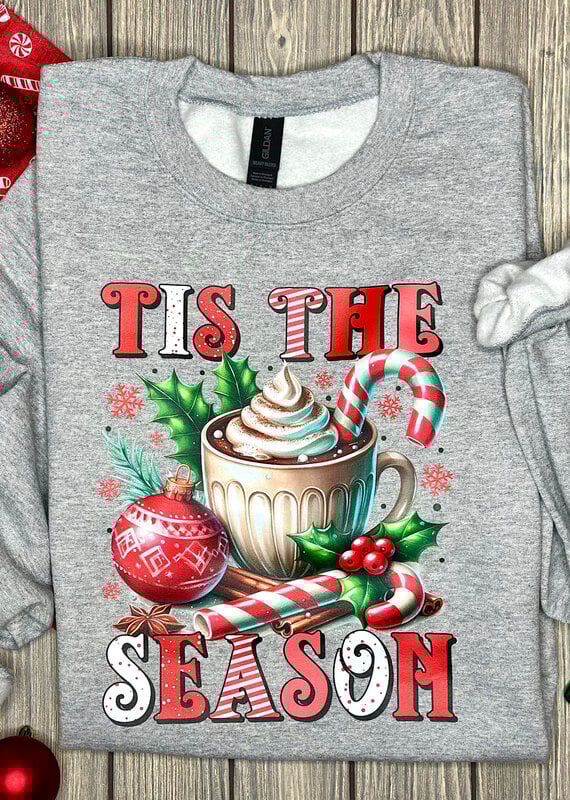 *Pre-Order* Gray Tis the Season Crew (S-3XL)