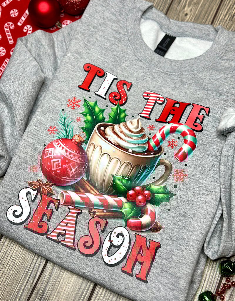 *Pre-Order* Gray Tis the Season Crew (S-3XL)