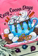*Pre-Order* Pink Cozy Cocoa Days Crew (S-3XL)