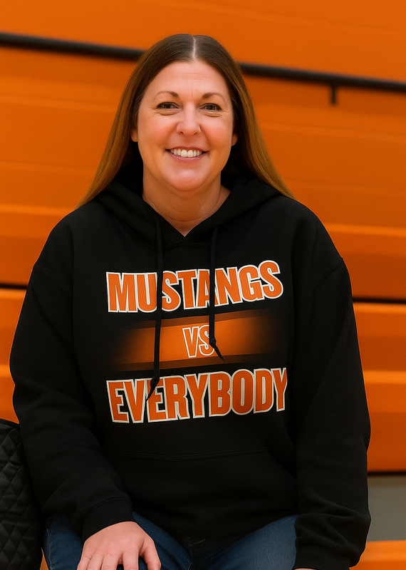 Gildan MUSTANGS vs EVERYBODY (Black PRE-Order)