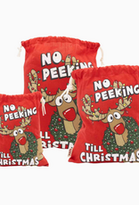 Lazy One Lazy One* No Peeking Christmas Bag Set of 3 (Pre-Order Closes 11/17)