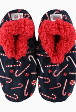 Lazy One Lazy One* Candy Cane Fuzzy Feet Slippers (S-XL) (Pre-Order Closes 11/17)