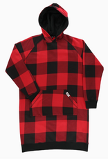 Lazy One Lazy One* Red Plaid Sleep Hoodie (Pre-Order Closes 11/17)