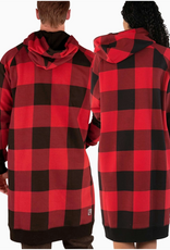 Lazy One Lazy One* Red Plaid Sleep Hoodie (Pre-Order Closes 11/17)