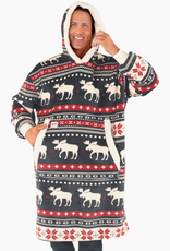 Lazy One Lazy One* Cabin Fair Isle Blanket Hoodie (Pre-Order Closes 11/17)