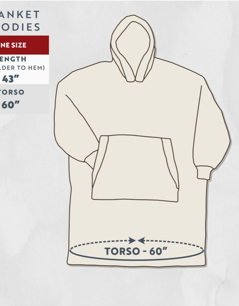 Lazy One Lazy One* Cabin Fair Isle Blanket Hoodie (Pre-Order Closes 11/17)