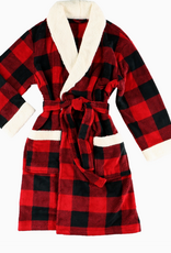 Lazy One Lazy One* Red Plaid Women's Bathrobe (Pre-Order Closes 11/17)