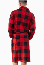 Lazy One Lazy One* Red Plaid Men's Bathrobe (Pre-Order Closes 11/17)