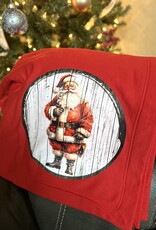 Gildan Red Santa Fleece Blanket