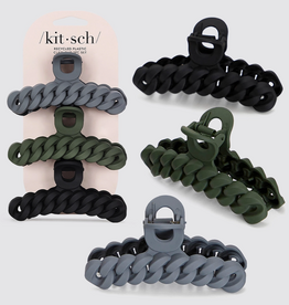 Kitsch 3-PC Chain Claw Clip Set