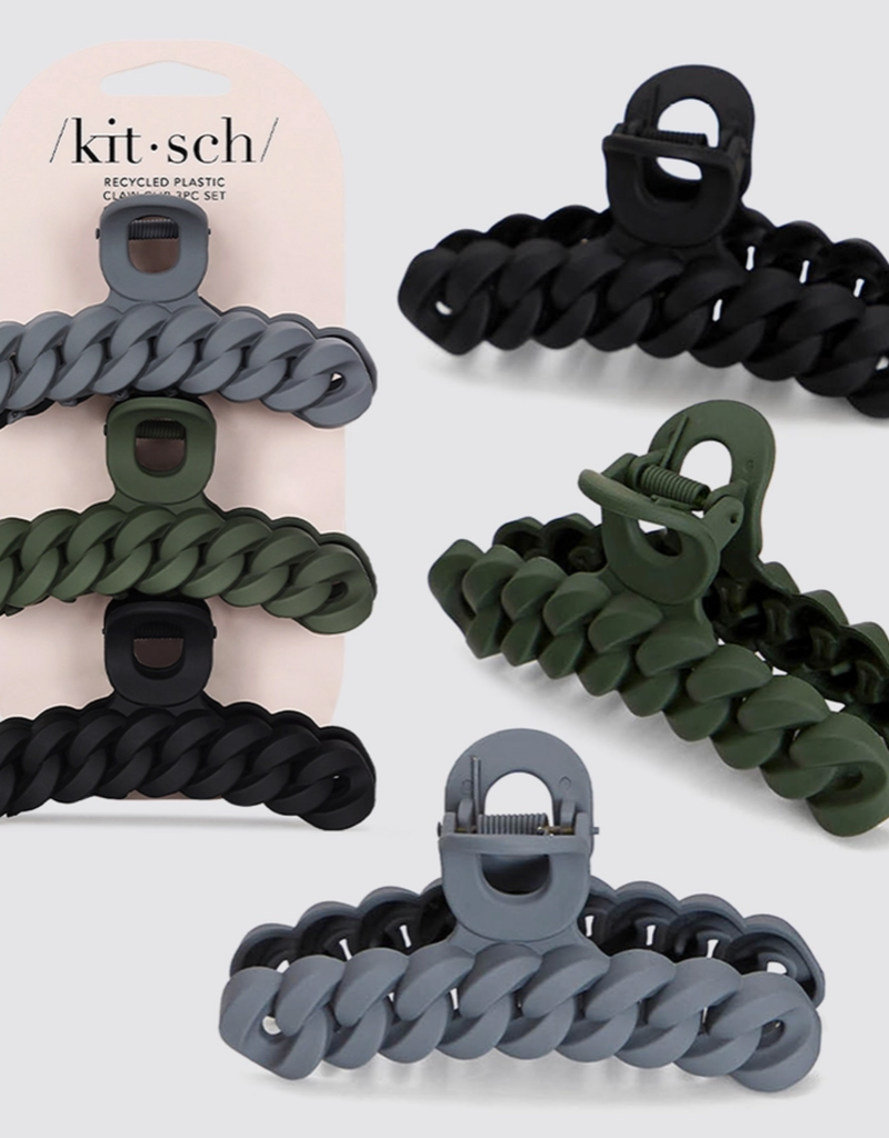 Kitsch Kitsch 3-PC Chain Claw Clip Set
