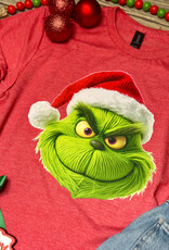 Gildan *Pre-Order* Red Grinch Face Tee (S-3XL)
