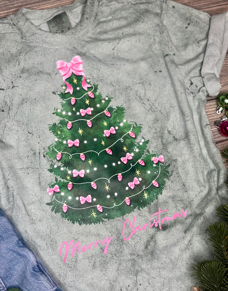 Comfort Color *Pre-Order* OIive Merry Christmas Tee (S-3XL)