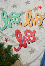 Code Five *Pre-Order* Ho Ho Ho Beige Stars Tee (S-3XL)