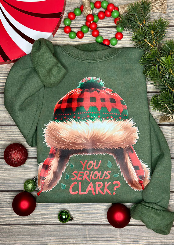 Gildan *Pre-Order* You Serious Clark OIive Crew (S-3XL)