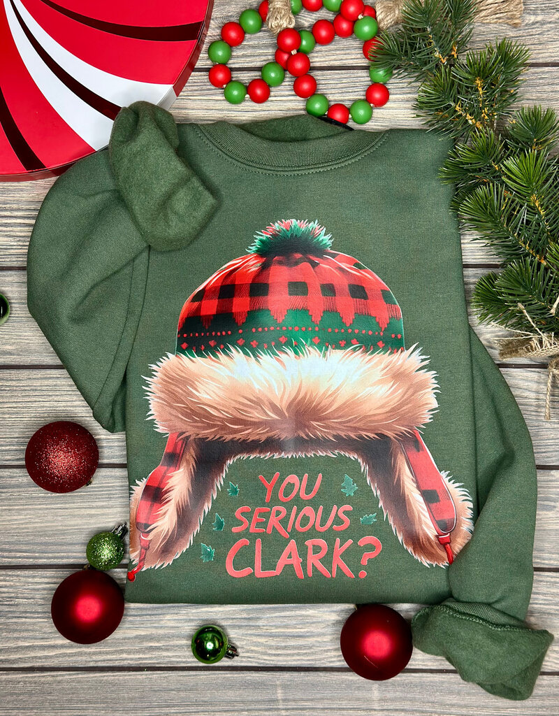 Gildan *Pre-Order* You Serious Clark OIive Crew (S-3XL)