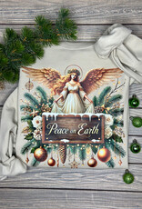 Gildan *Pre-Order* Beige Peace on Earth Crew (S-3XL)